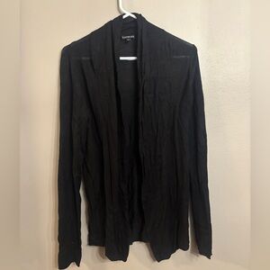 Express black  Open Front Cardigan